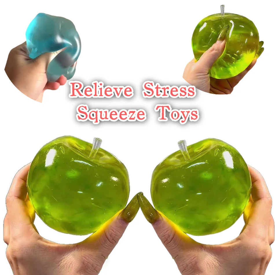 Green Apple Relief Squishy